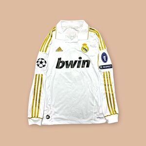 2011/12 Real Madrid home full sleeve kit. Kaka soccer football jersey. NWT